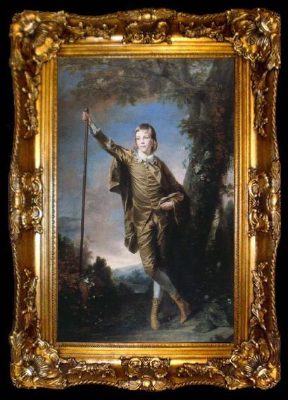 framed  Sir Joshua Reynolds the brown boy, ta009-2